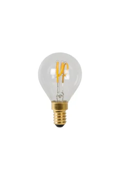 P45 - Filament lamp - Ø 4,5 cm - LED Dimb. - E14 - 1x3W 2700K - Transparant*Lucide Flash Sale