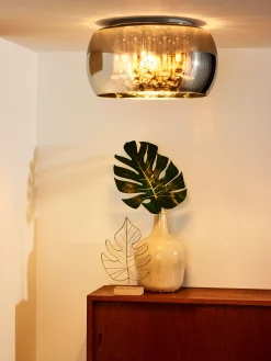 PEARL - Plafonnière - Ø 40 cm - 5xG9 - Chroom*Lucide Store