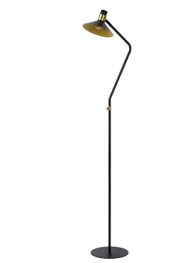 PEPIJN - Vloerlamp - Ø 23 cm - 1xE14 - Zwart*Lucide Outlet