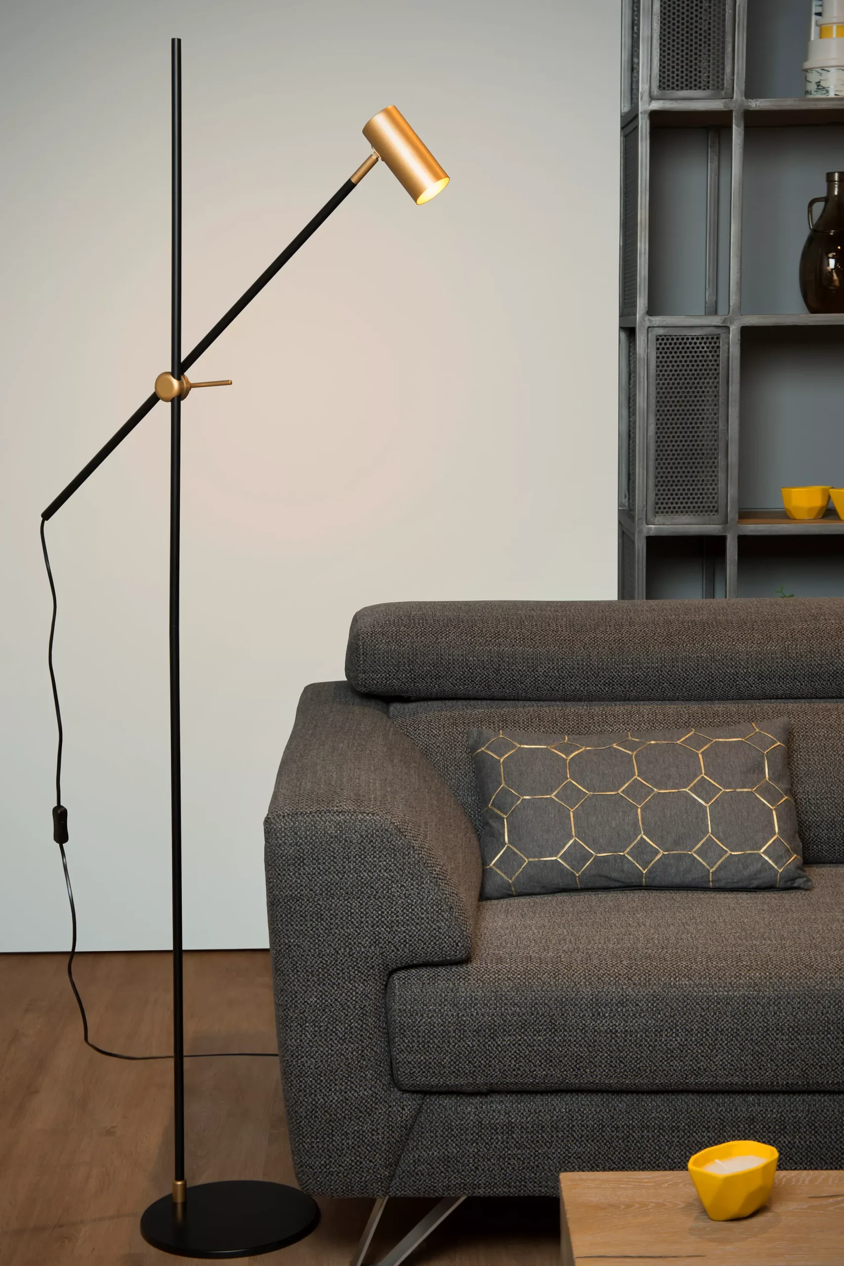 PHILINE - Leeslamp - 1xGU10 - Zwart*Lucide Fashion