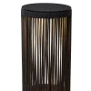 PINGI - Oplaadbare Vloerlamp Binnen/Buiten - Accu/Batterij - Ø 33,5 cm - LED 3 StepDim - 1x3W 3000K - IP44 - Zwart*Lucide Best