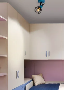 POLA - Plafondspot Kinderkamer - 1xE27 - Blauw*Lucide Cheap