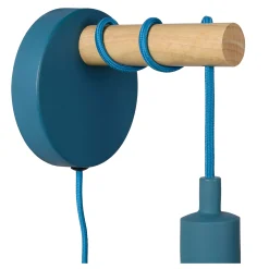 POLA - Wandlamp Kinderkamer - 1xE27 - Blauw*Lucide Store