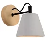 POSSIO - Wandlamp - 1xE14 - Grijs*Lucide Store