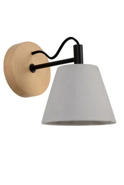 POSSIO - Wandlamp - 1xE14 - Grijs*Lucide Store