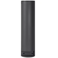 POWERPOINT - Buitenstopcontact zuil - Stopcontacten met penaarde - Type E - FR, BE, POL, SVK & CZE norm - Ø 10 cm - IP44 ? Antraciet*Lucide Fashion