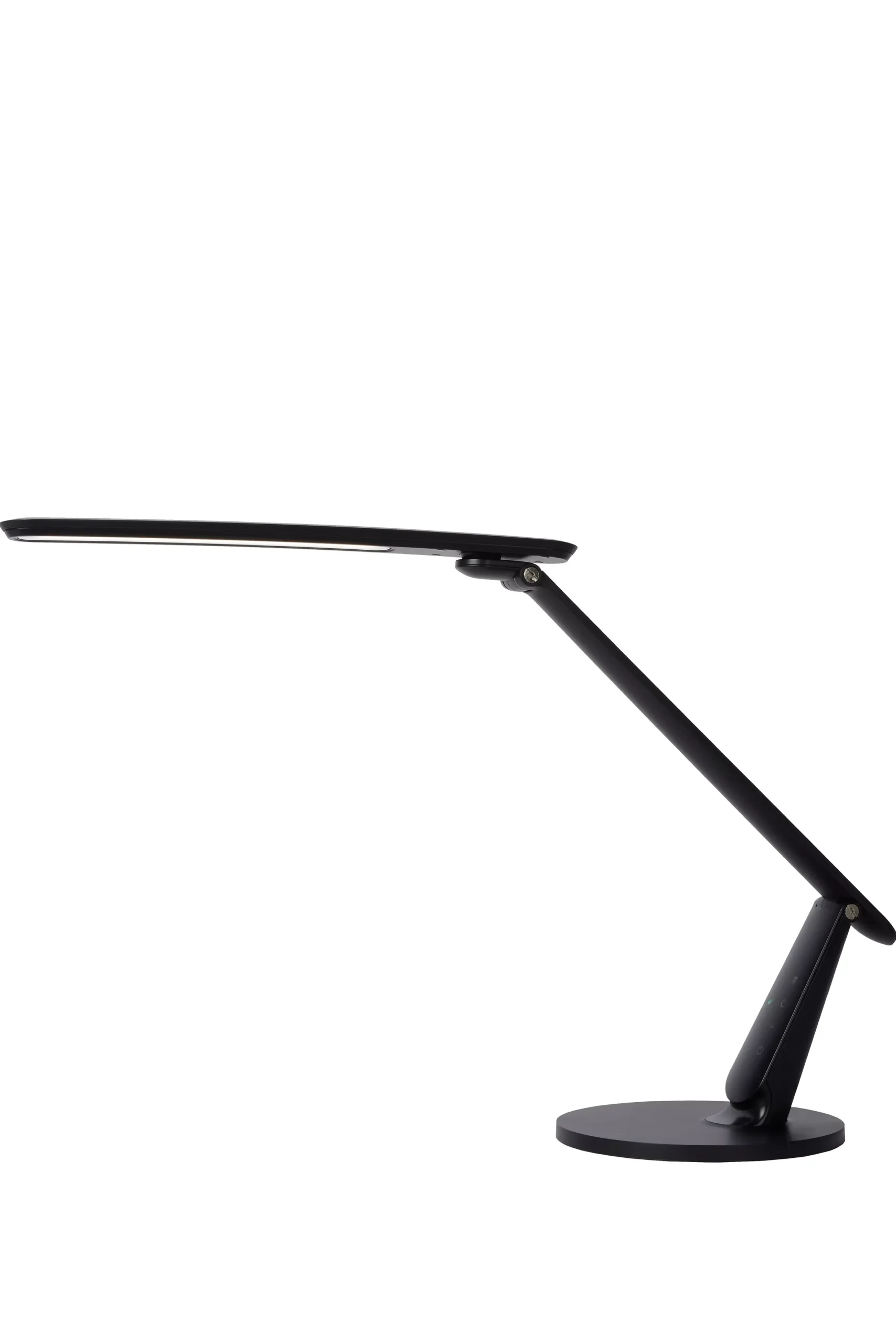 PRACTICO - Bureaulamp - LED Dim to warm - 1x10W 2700K/6000K - Met USB oplaadpunt - Zwart*Lucide Cheap
