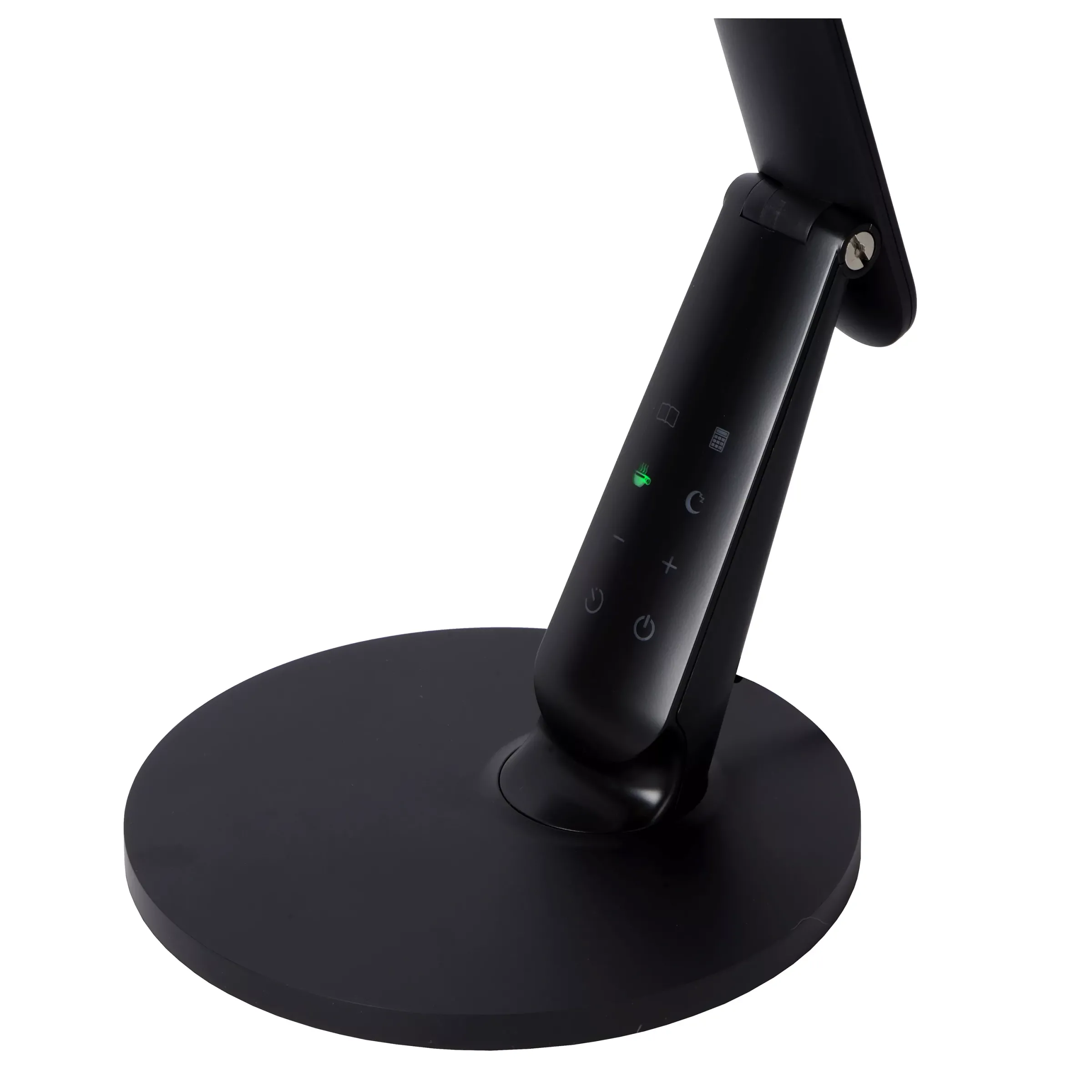 PRACTICO - Bureaulamp - LED Dim to warm - 1x10W 2700K/6000K - Met USB oplaadpunt - Zwart*Lucide Cheap