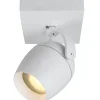 PRESTON - Plafondspot Badkamer - 1xGU10 - IP44 - Wit*Lucide Cheap