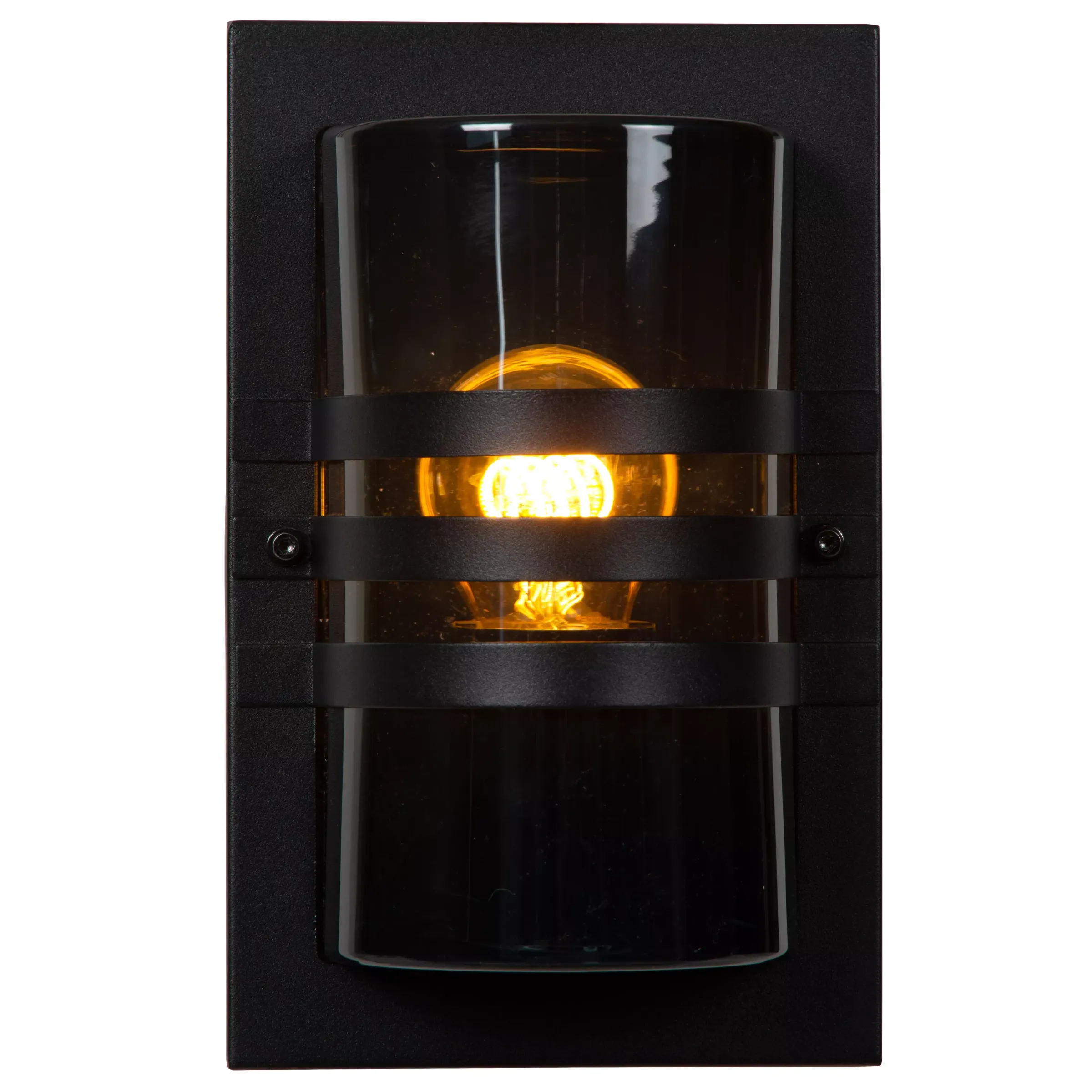 PRIVAS - Wandlamp Binnen/Buiten - 1xE27 - IP44 - Zwart*Lucide Clearance