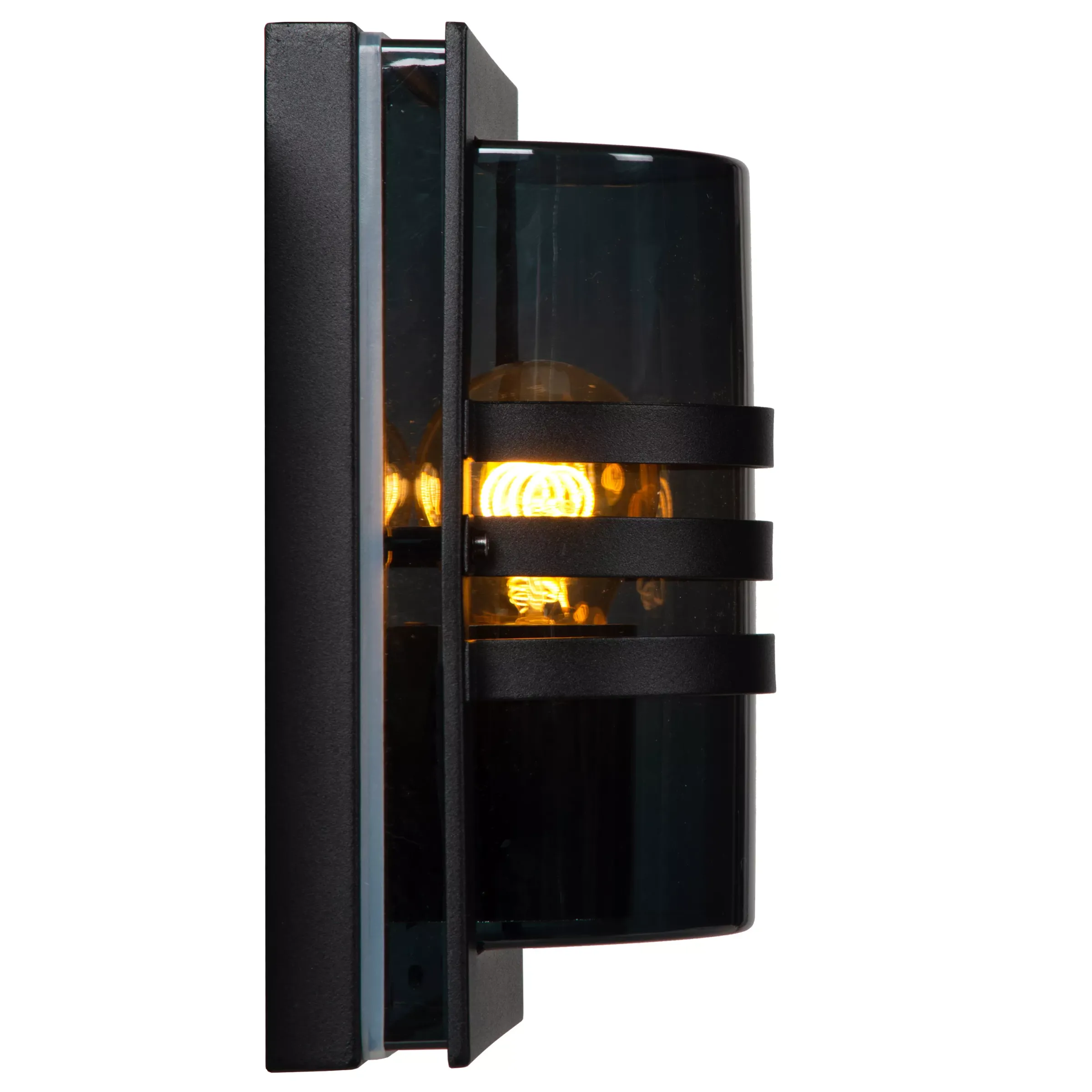 PRIVAS - Wandlamp Binnen/Buiten - 1xE27 - IP44 - Zwart*Lucide Clearance
