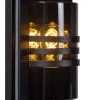 PRIVAS - Wandlamp Binnen/Buiten - 1xE27 - IP44 - Zwart*Lucide Fashion