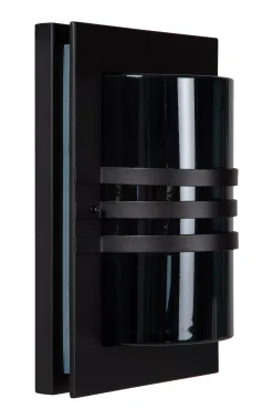 PRIVAS - Wandlamp Binnen/Buiten - 1xE27 - IP44 - Zwart*Lucide Fashion