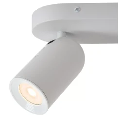 PUNCH - Plafondspot - 2xGU10 - Wit*Lucide Fashion