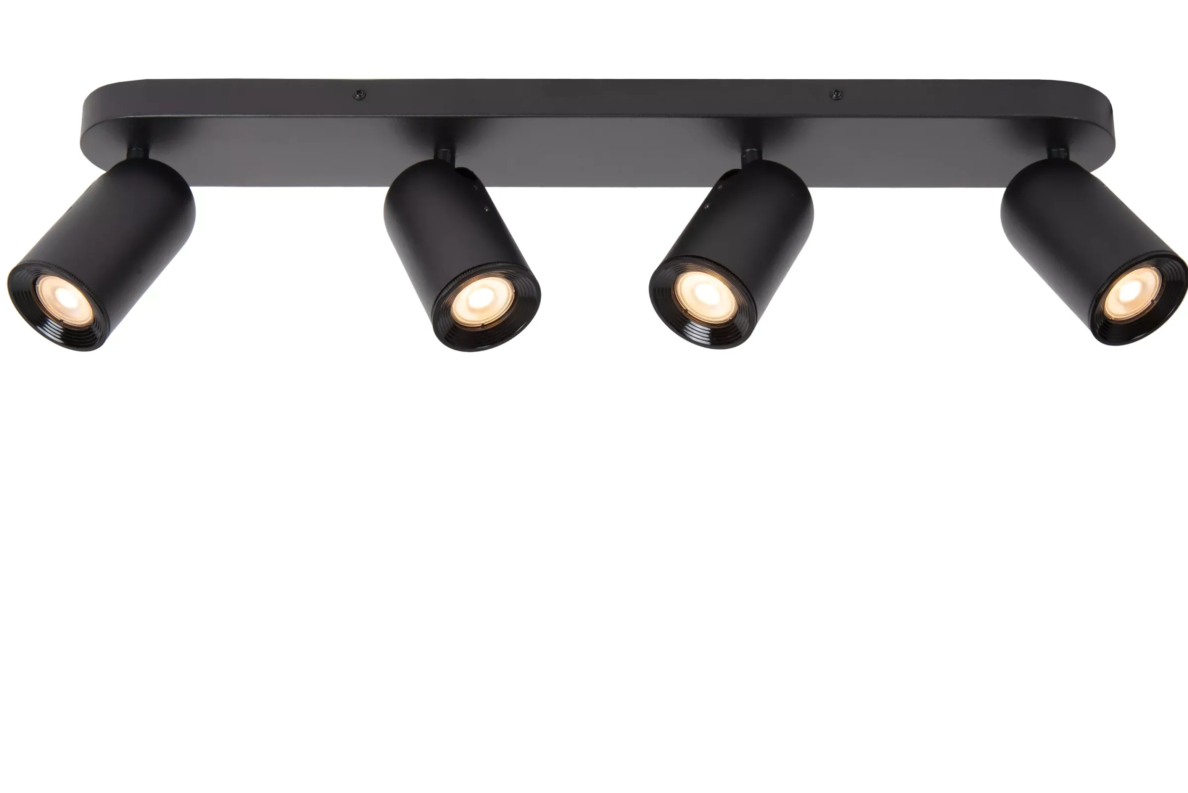 PUNCH - Plafondspot - 4xGU10 - Zwart*Lucide Sale