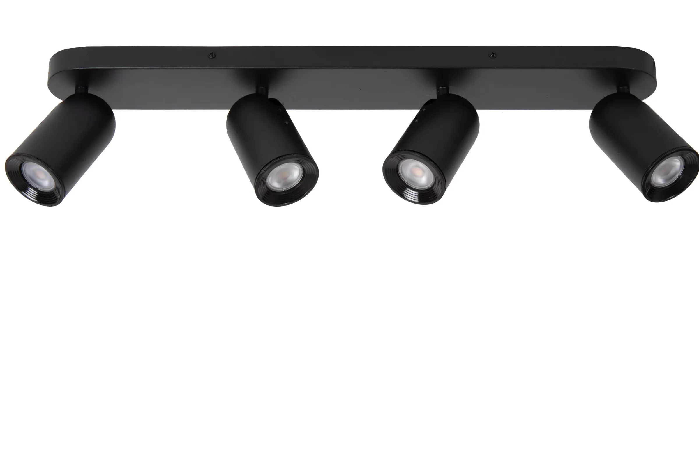 PUNCH - Plafondspot - 4xGU10 - Zwart*Lucide Sale