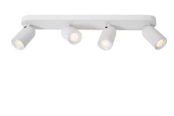 PUNCH - Plafondspot - 4xGU10 - Wit*Lucide Sale