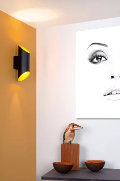 QUIRIJN - Wandlamp - Ø 10 cm - 1xG9 - Zwart*Lucide Shop