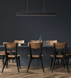 RAYA LED - Hanglamp - LED Dimb. - 1x36W 2700K - Zwart*Lucide Outlet