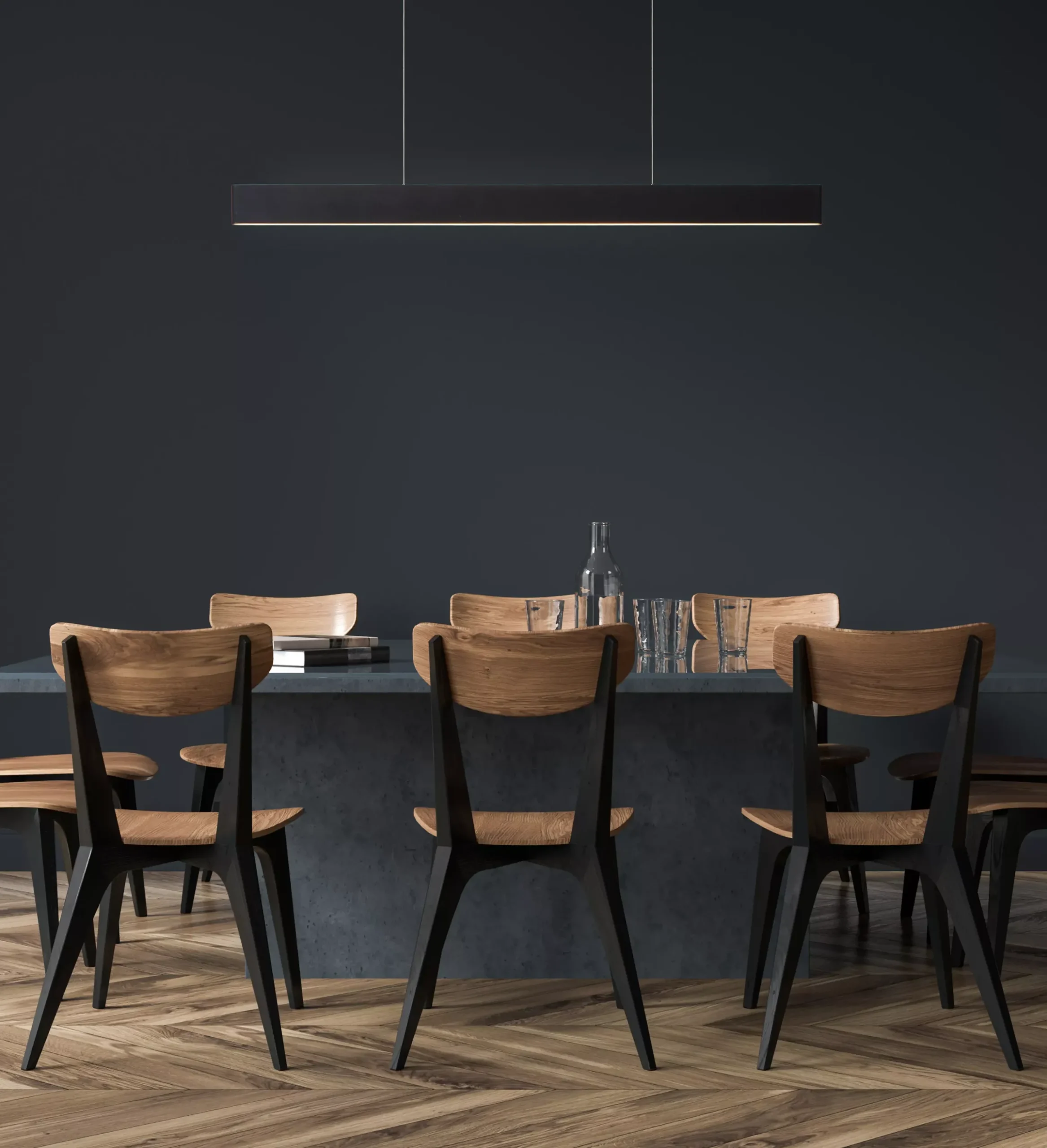 RAYA LED - Hanglamp - LED Dimb. - 1x36W 2700K - Zwart*Lucide Outlet