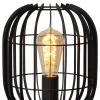REDA - Tafellamp - Ø 22 cm - 1xE27 - Zwart*Lucide Outlet