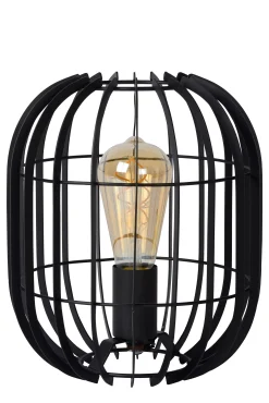 REDA - Tafellamp - Ø 22 cm - 1xE27 - Zwart*Lucide Outlet