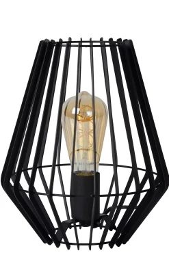 REDA - Tafellamp - 1xE27 - Zwart*Lucide New