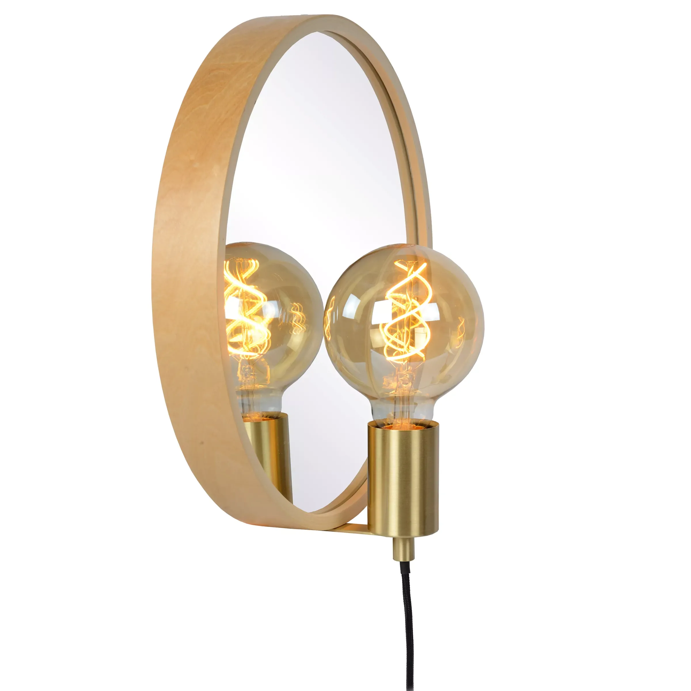 REFLEX - Spiegellamp - Ø 31 cm - 1xE27 - Naturel*Lucide Store