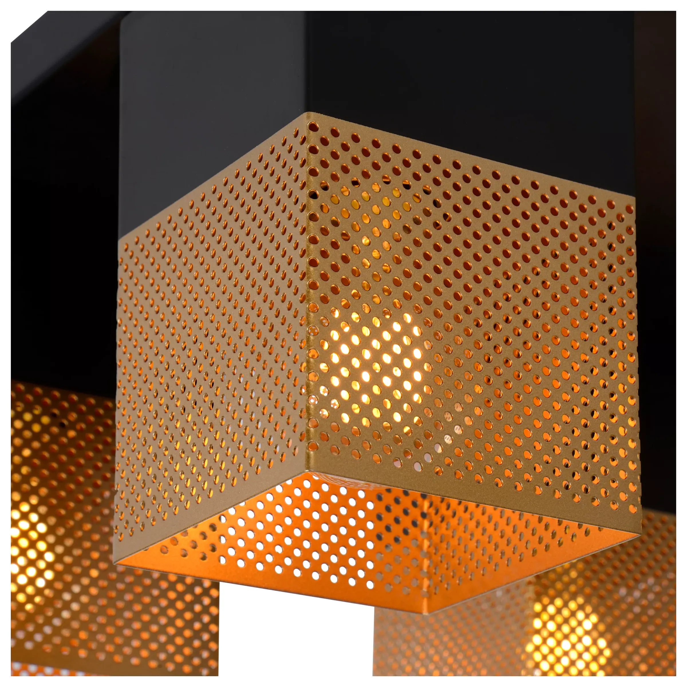 RENATE - Plafonnière - 4xE27 - Mat Goud / Messing*Lucide Sale