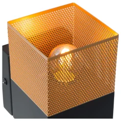 RENATE - Wandlamp - 1xE27 - Mat Goud / Messing*Lucide Best