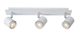 RILOU - Plafondspot - LED Dimb. - GU10 - 3x5W 3000K - Wit*Lucide Shop
