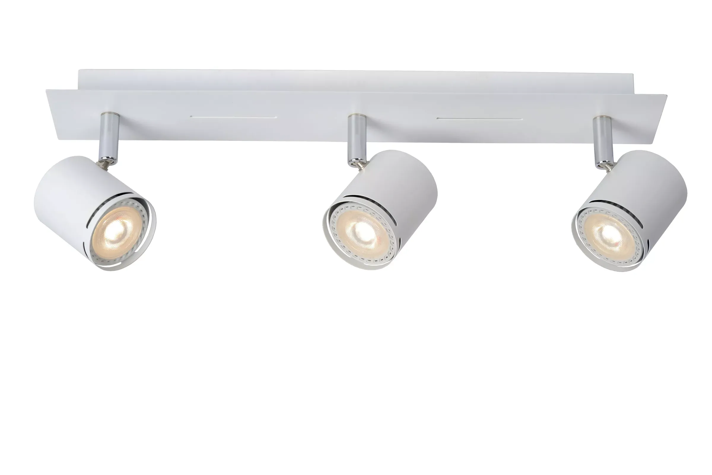 RILOU - Plafondspot - LED Dimb. - GU10 - 3x5W 3000K - Wit*Lucide Shop