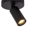 RITMO - Plafondspot - Ø 10 cm - 1xGU10 (MR11) - Zwart*Lucide Hot