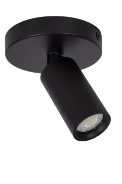 RITMO - Plafondspot - Ø 10 cm - 1xGU10 (MR11) - Zwart*Lucide Hot