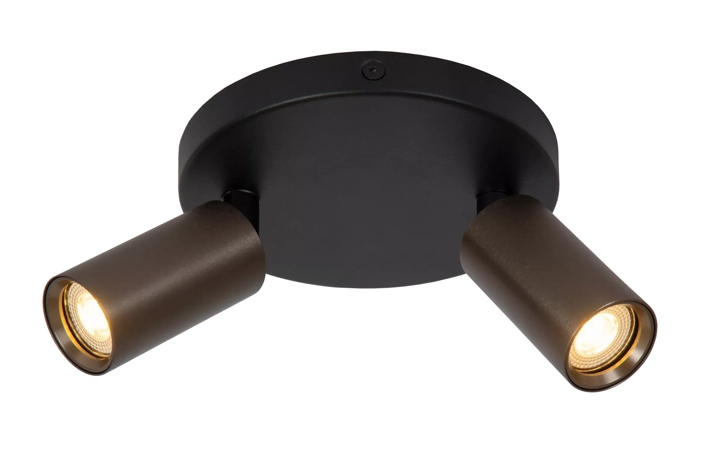 RITMO - Plafondspot - Ø 15 cm - 2xGU10 (MR11) - Koffie*Lucide Clearance