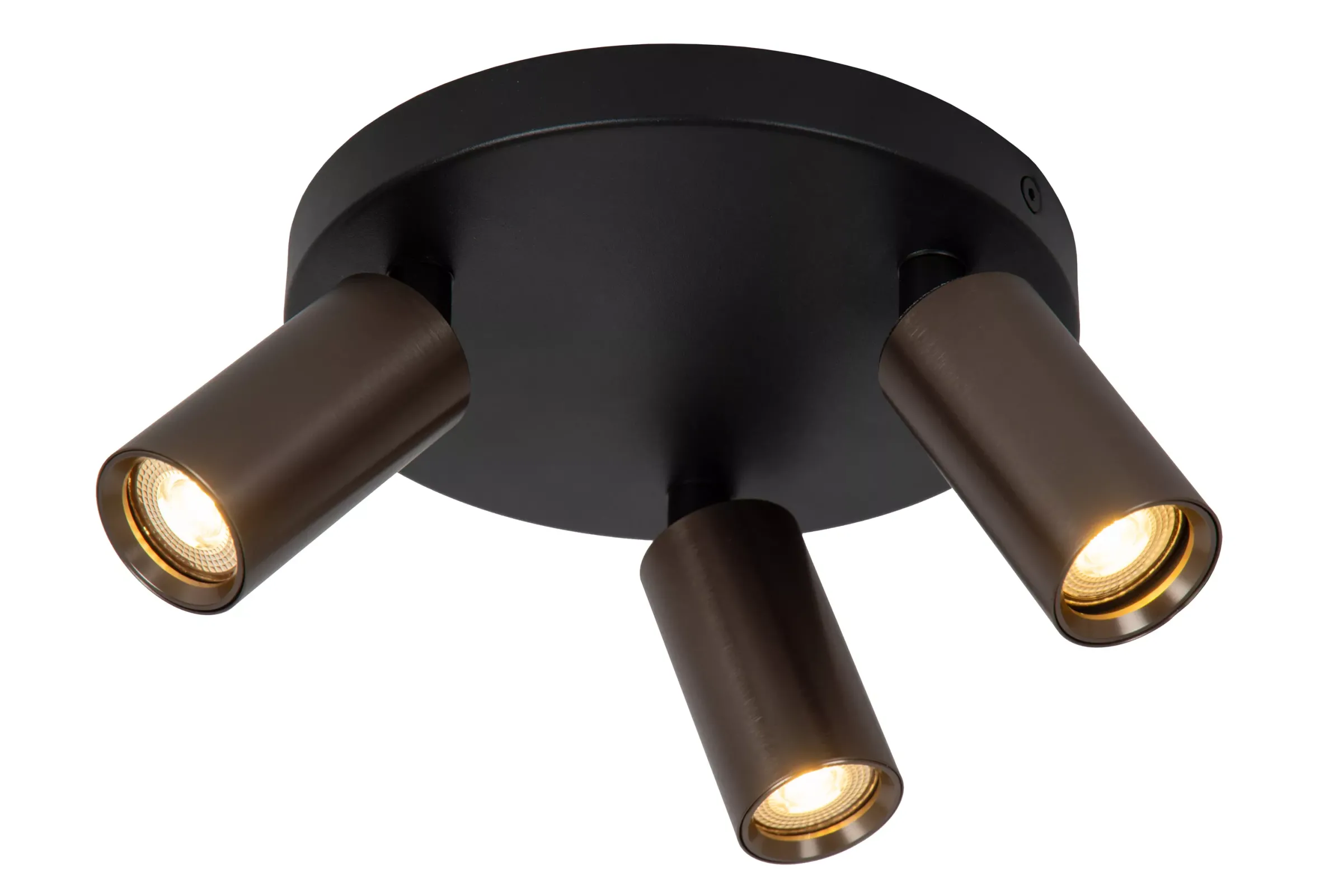 RITMO - Plafondspot - Ø 18 cm - 3xGU10 (MR11) - Koffie*Lucide Outlet
