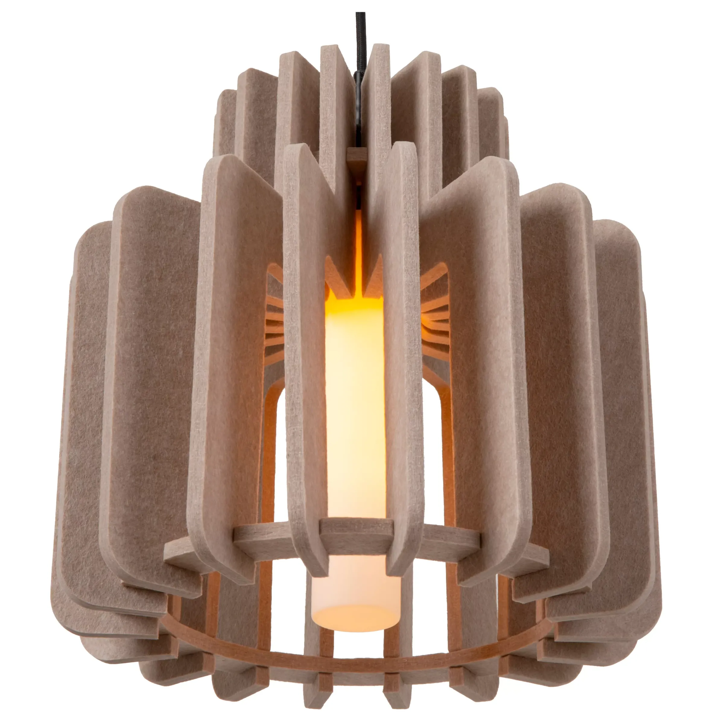 ROLLO - Hanglamp - 1xE27 - Taupe*Lucide Hot