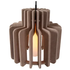 ROLLO - Hanglamp - 1xE27 - Taupe*Lucide Hot