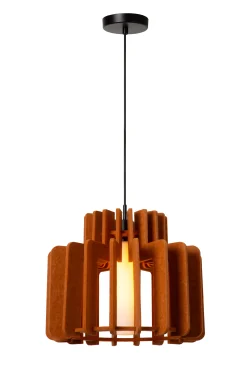 ROLLO - Hanglamp - 1xE27 - Terracotta*Lucide New