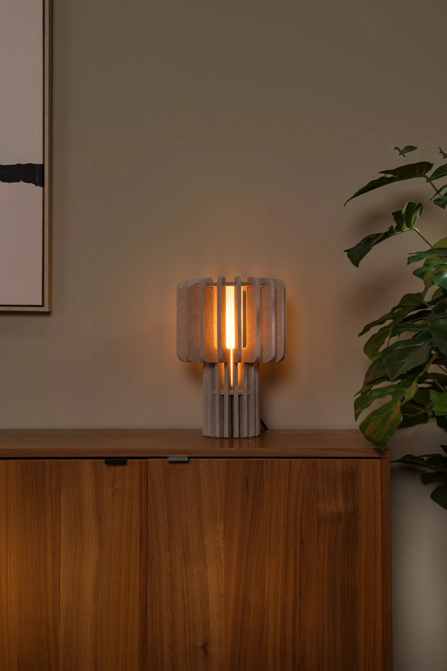 ROLLO - Tafellamp - 1xE27 - Taupe*Lucide Online