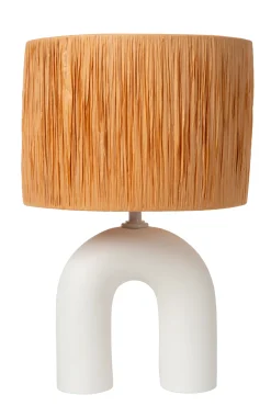 RONDA - Tafellamp - 1xE27 - Wit*Lucide Discount