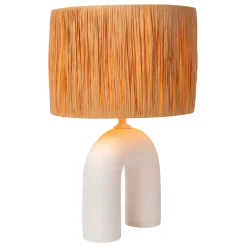 RONDA - Tafellamp - 1xE27 - Wit*Lucide Discount