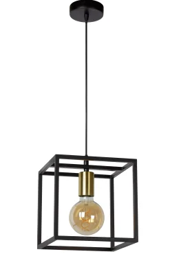 RUBEN - Hanglamp - 1xE27 - Zwart*Lucide Store