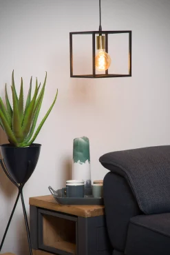 RUBEN - Hanglamp - 1xE27 - Zwart*Lucide Store