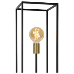 RUBEN - Vloerlamp - 3xE27 - Zwart*Lucide Cheap