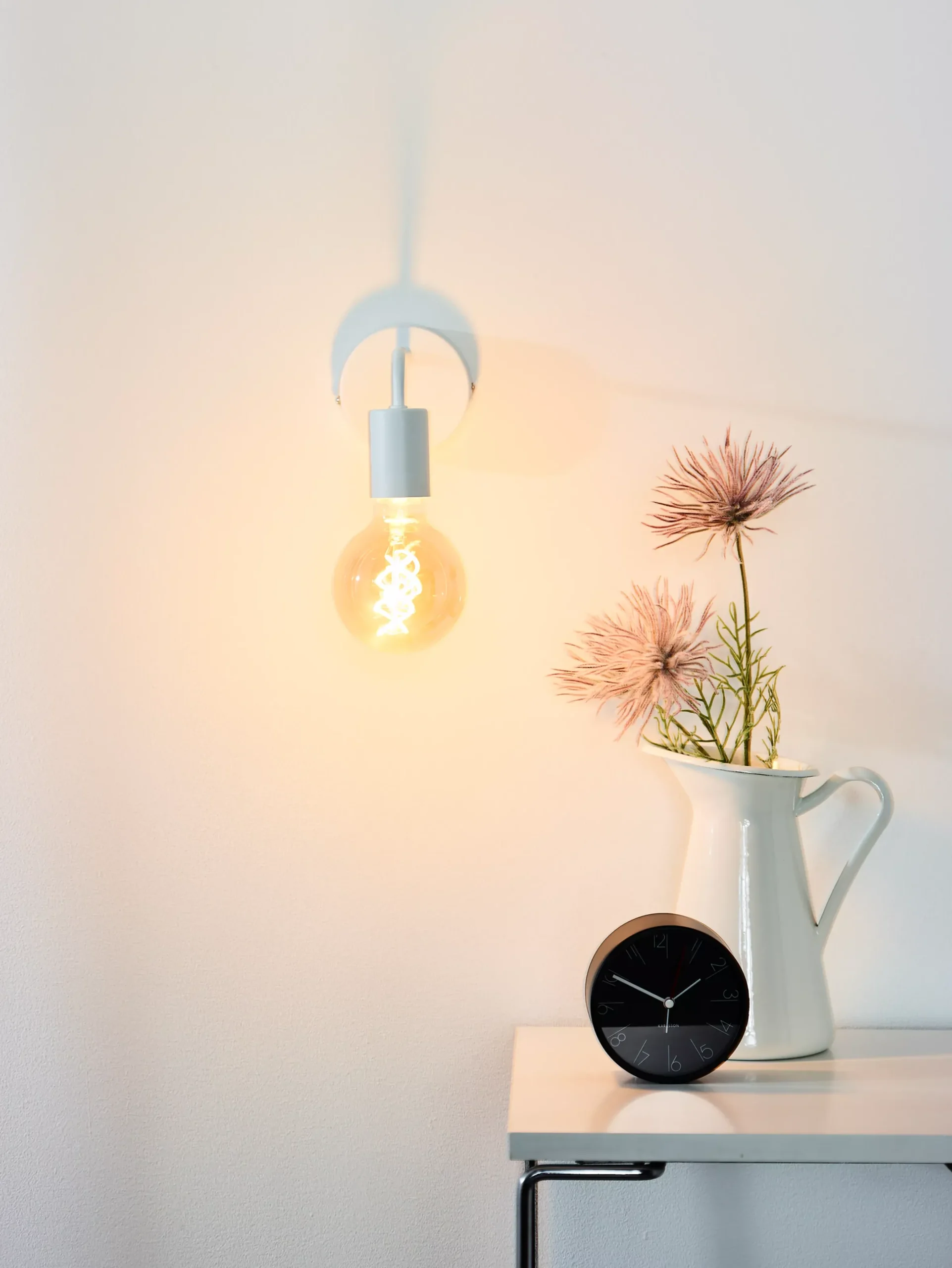 SCOTT - Wandlamp - 1xE27 - Wit*Lucide Clearance