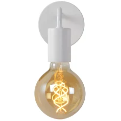 SCOTT - Wandlamp - 1xE27 - Wit*Lucide Clearance