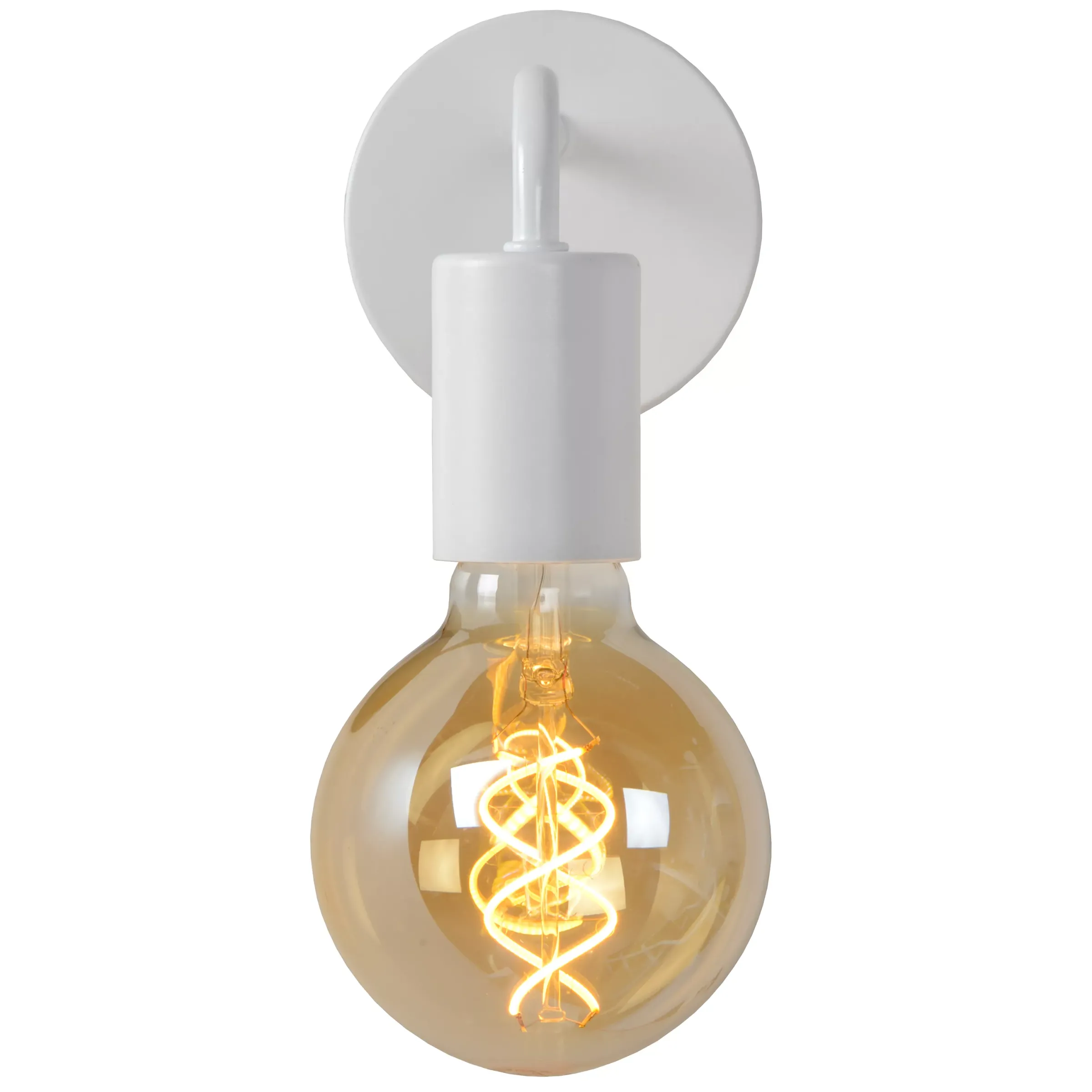 SCOTT - Wandlamp - 1xE27 - Wit*Lucide Clearance