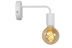 SCOTT - Wandlamp - 1xE27 - Wit*Lucide Clearance