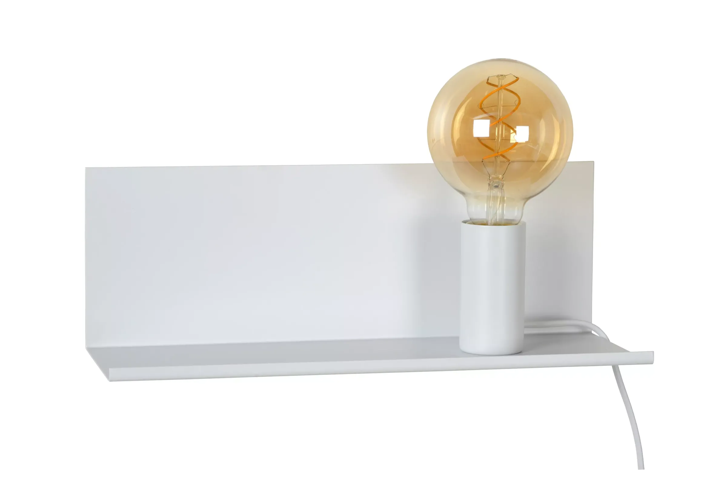 SEBO - Bedlamp / Wandlamp - 1xE27 - Wit*Lucide Fashion